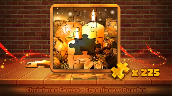 Christmas Games - Free Jigsaw Puzzles android App screenshot 0